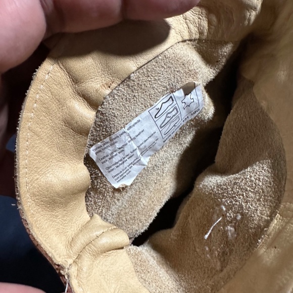 Cowboy Boots, Italian Made Leather Yellow Ankle Booties  Size 41 - Picture 11 of 13